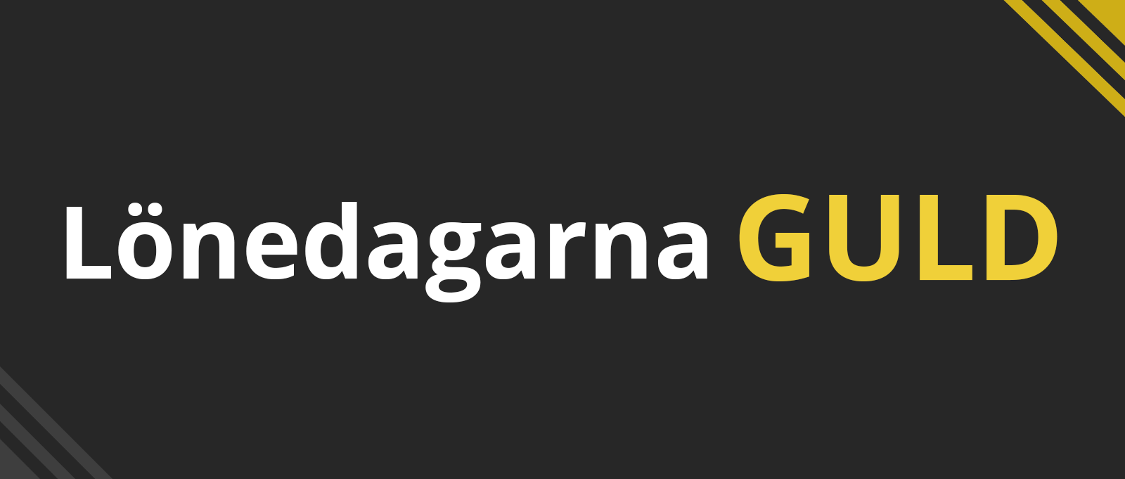 Lönedagarna Guld - logotyp